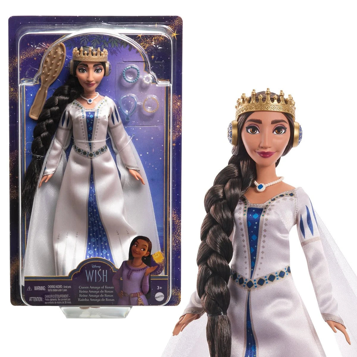 Disney Wish Queen Amaya of Rosas Fashion Doll