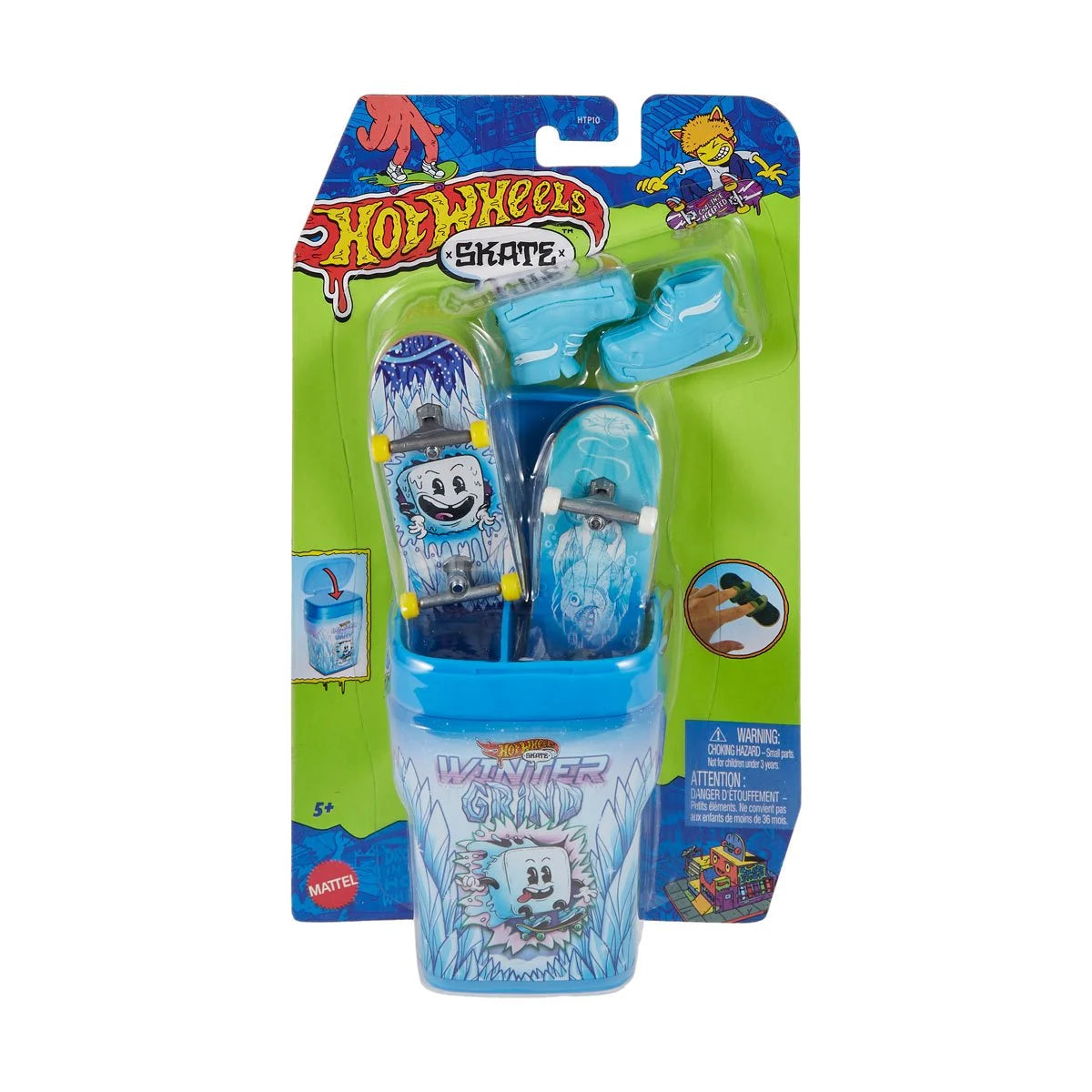 Hot Wheels Skate Fingerboard Flavor Stasher 2-Pack 2024 Mix 3 Case of 6