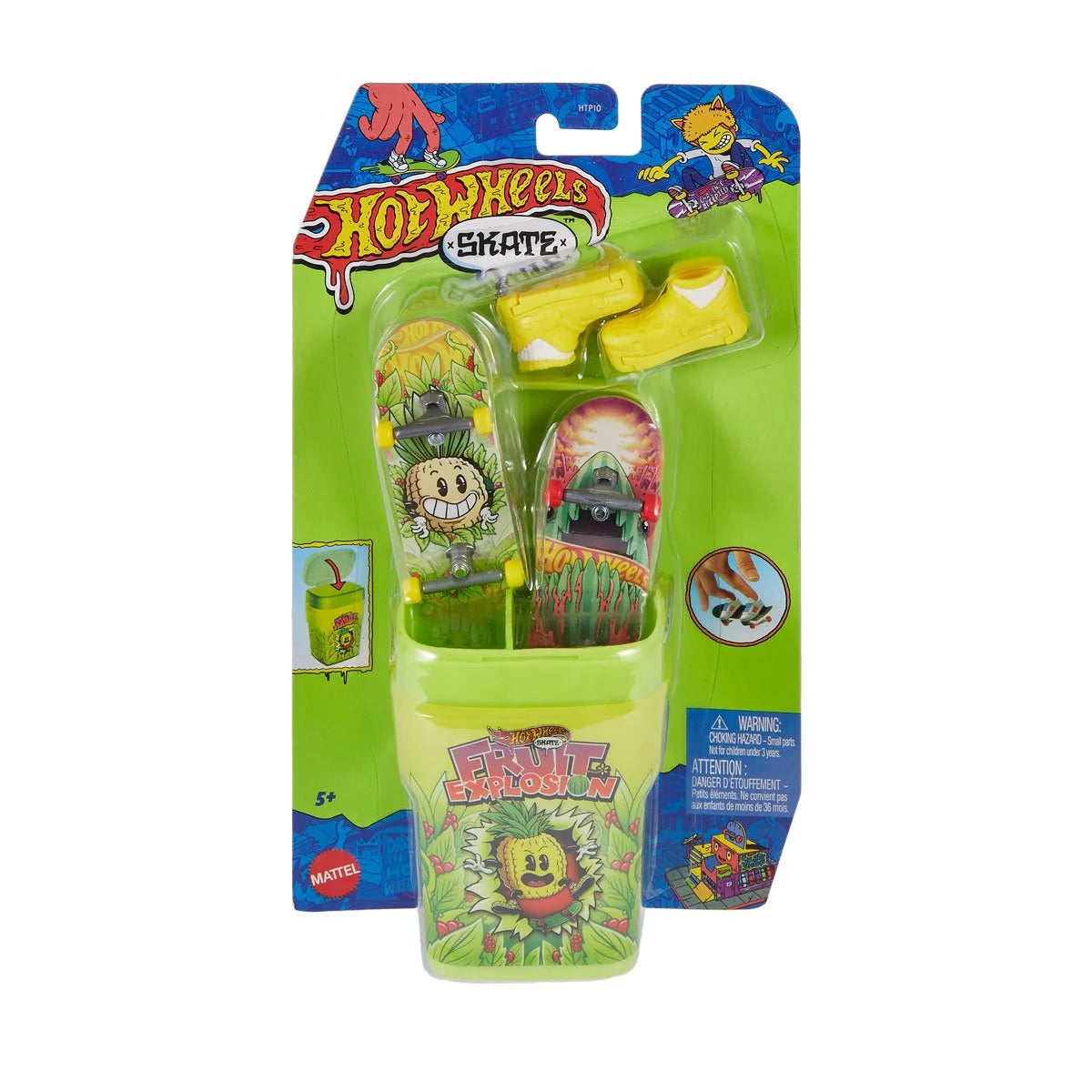 Hot Wheels Skate Fingerboard Flavor Stasher 2-Pack 2024 Mix 3 Case of 6
