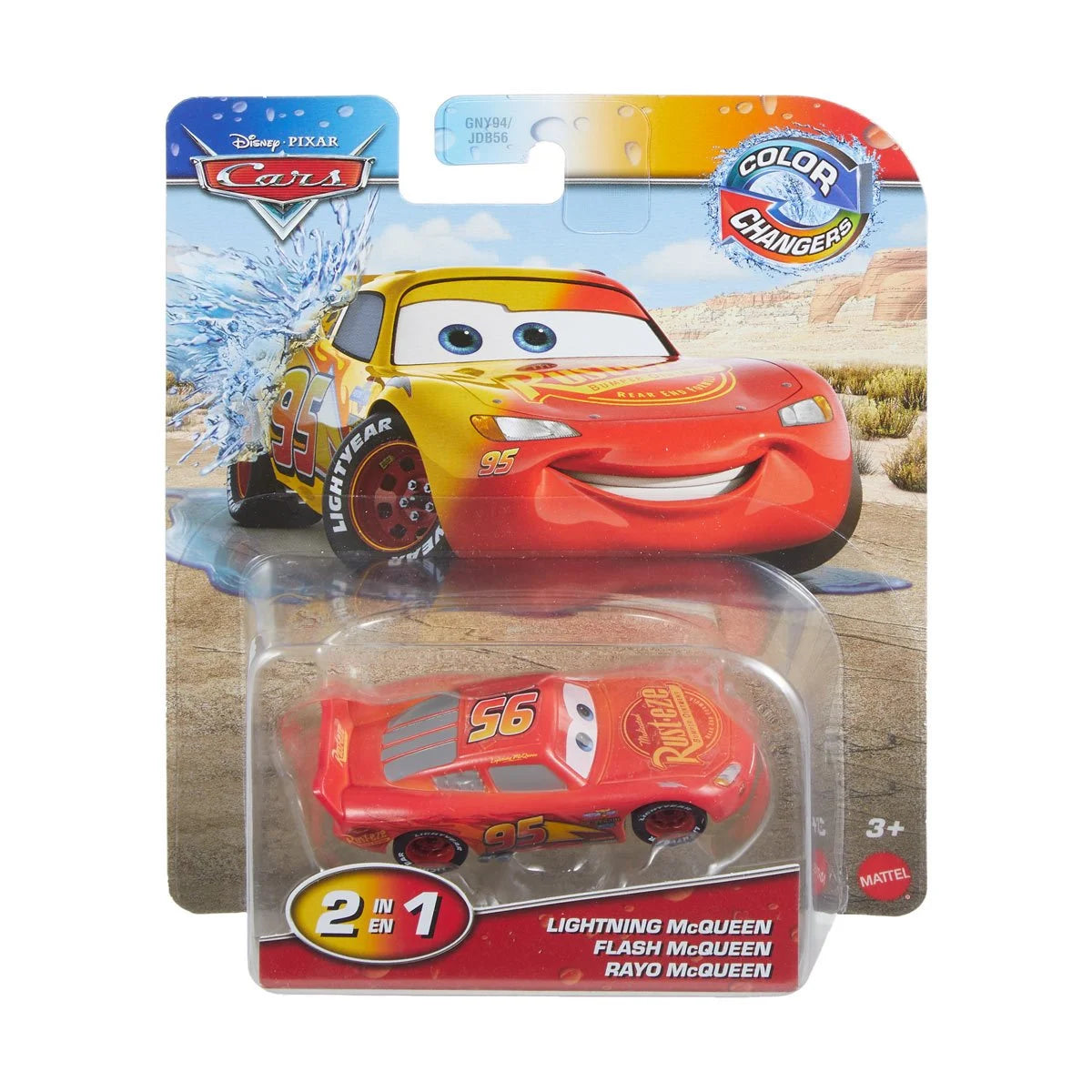 Cars Color Changers 1:55 Scale 2025 Wave 3 Case of 8