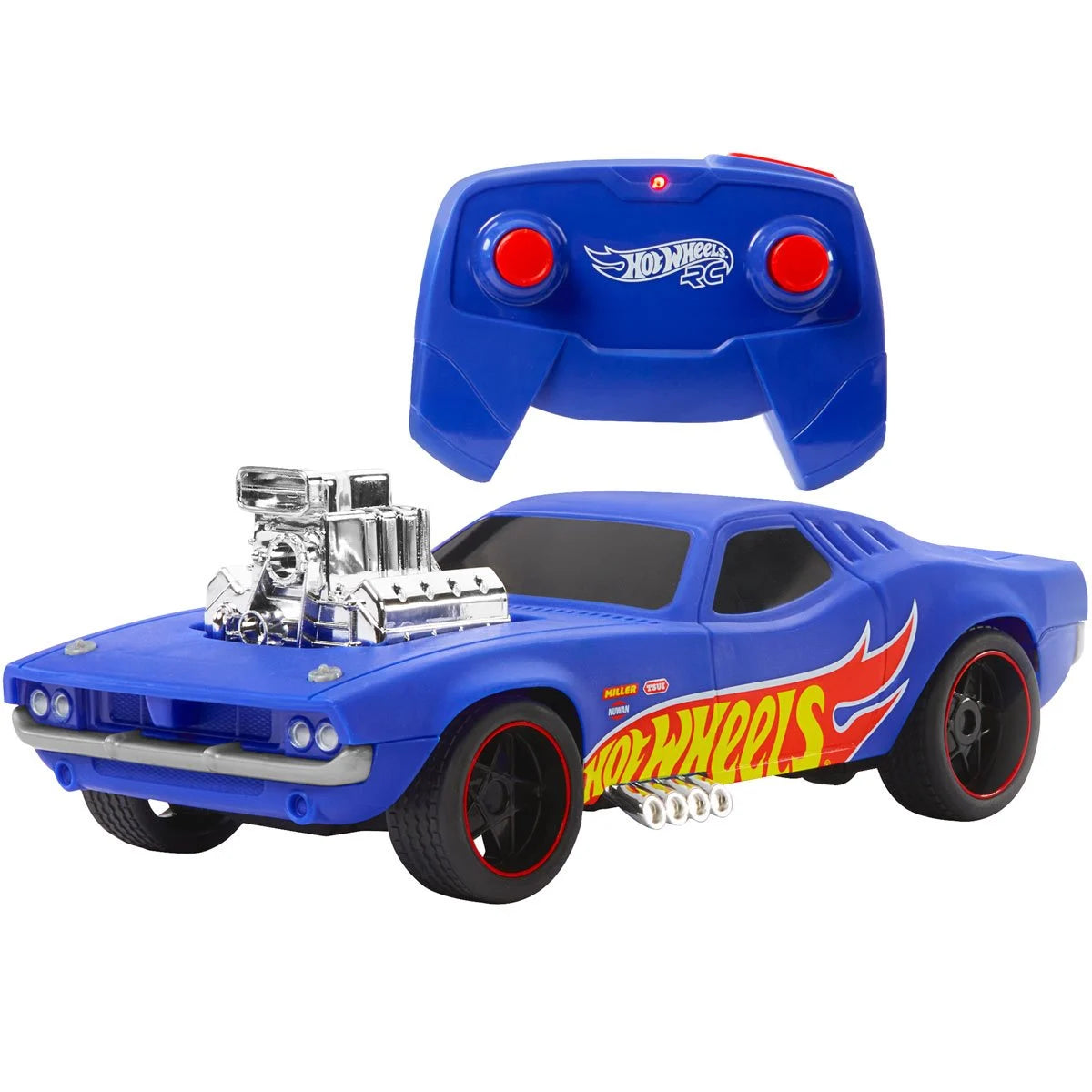 Hot Wheels Monster Trucks Rodger Dodger 1:16 Scale RC Vehicle