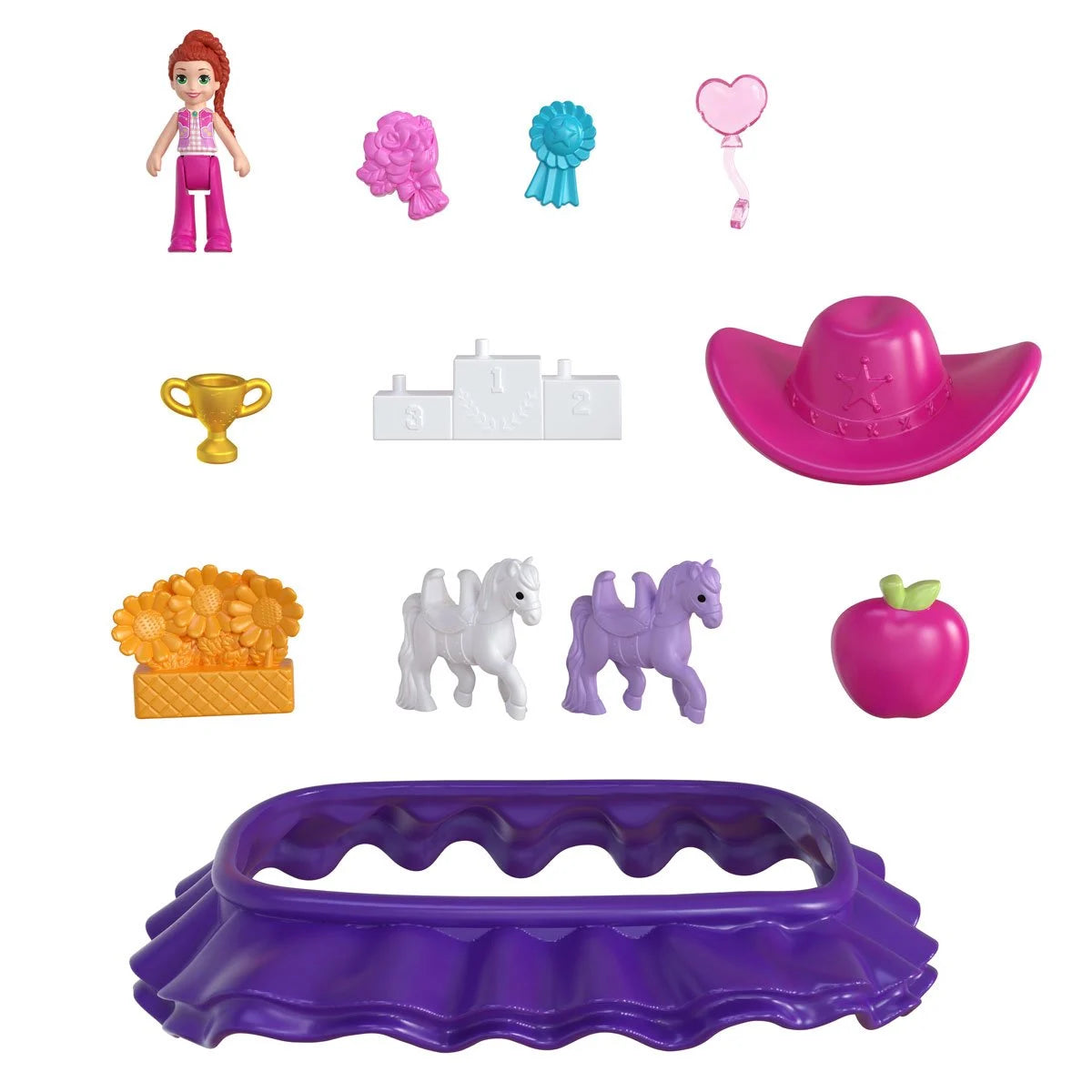 Polly Pocket Pony Rodeo Compact Playset