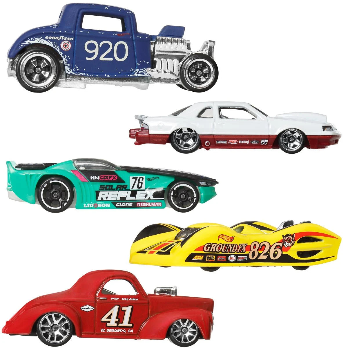 Hot Wheels Vintage Racing 2025 Mix 1 Vehicle Case of 10