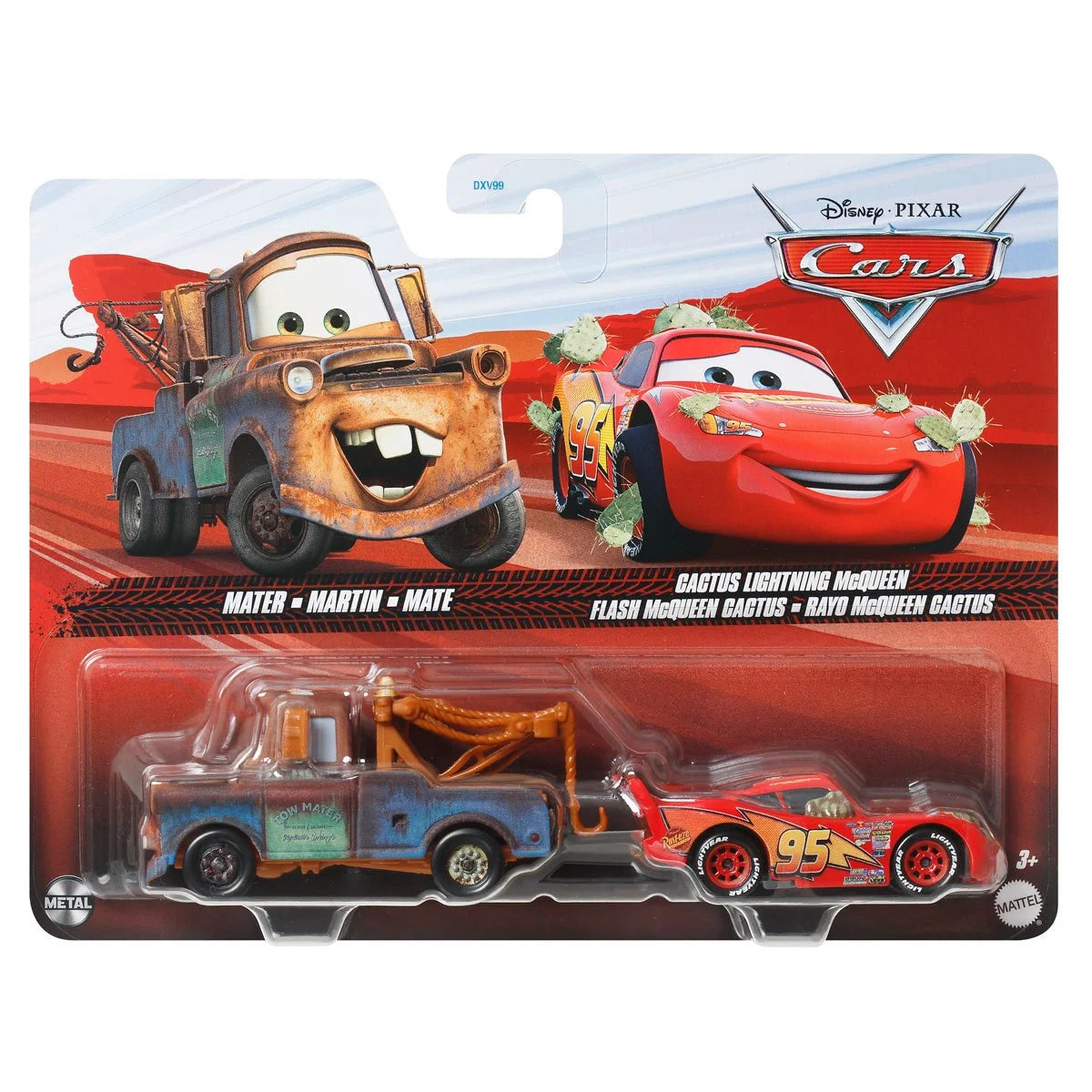 Cars Character Car Vehicle 2-Pack 2025 Mix 2 Case of 12