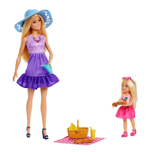 Barbie Family & Friends Barbie Malibu and Chelsea Doll 2-Pack