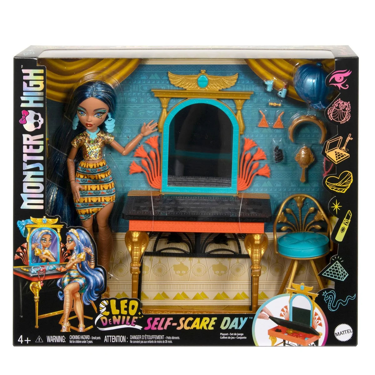 Monster High Cleo de Nile Doll and Vanity Playset