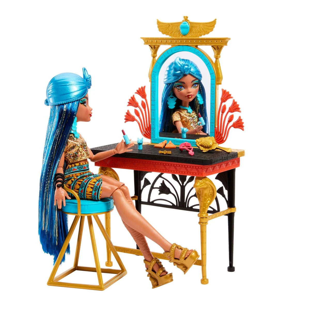 Monster High Cleo de Nile Doll and Vanity Playset