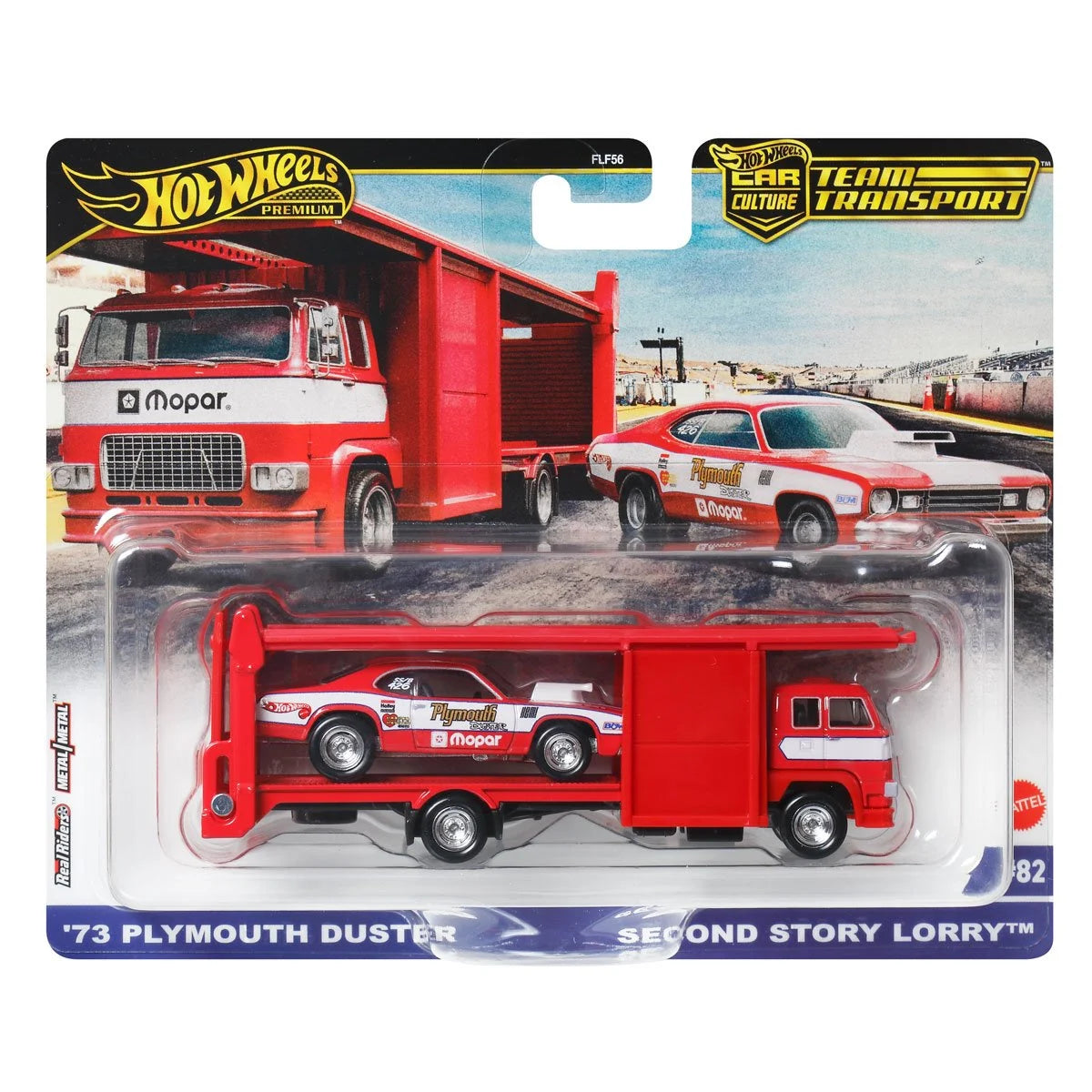Hot Wheels Team Transport 2025 Mix 3 Vehicle Case of 4