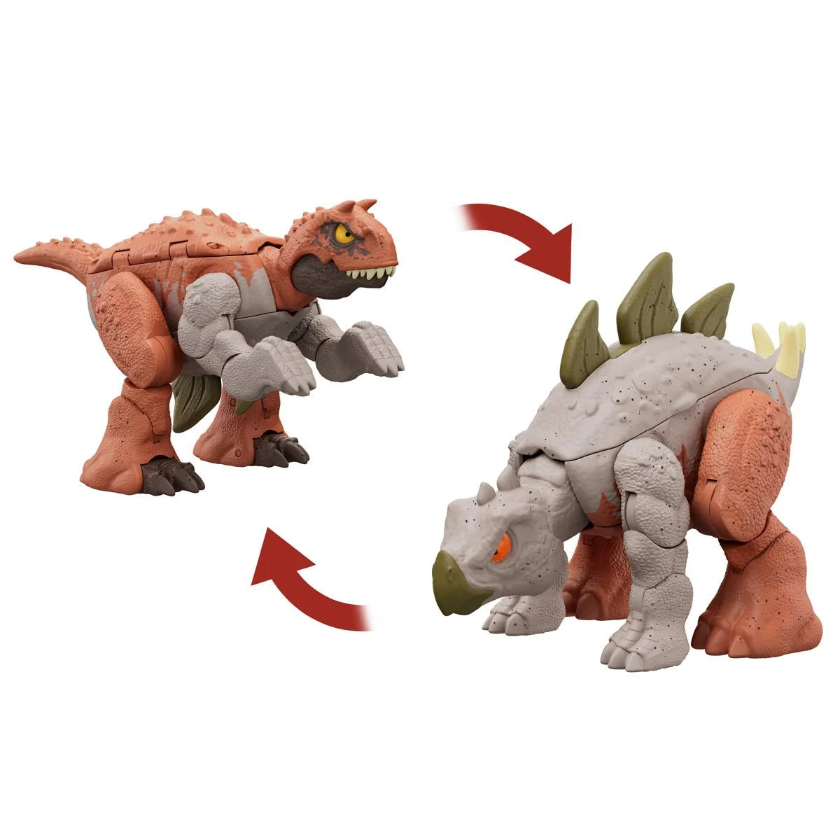 Jurassic World Fierce Changers Double Danger Action Figure Case of 4