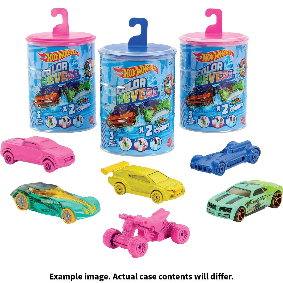 Hot Wheels Color Reveal Vehicle 2-Pack 2024 Mix 1 Case of 4