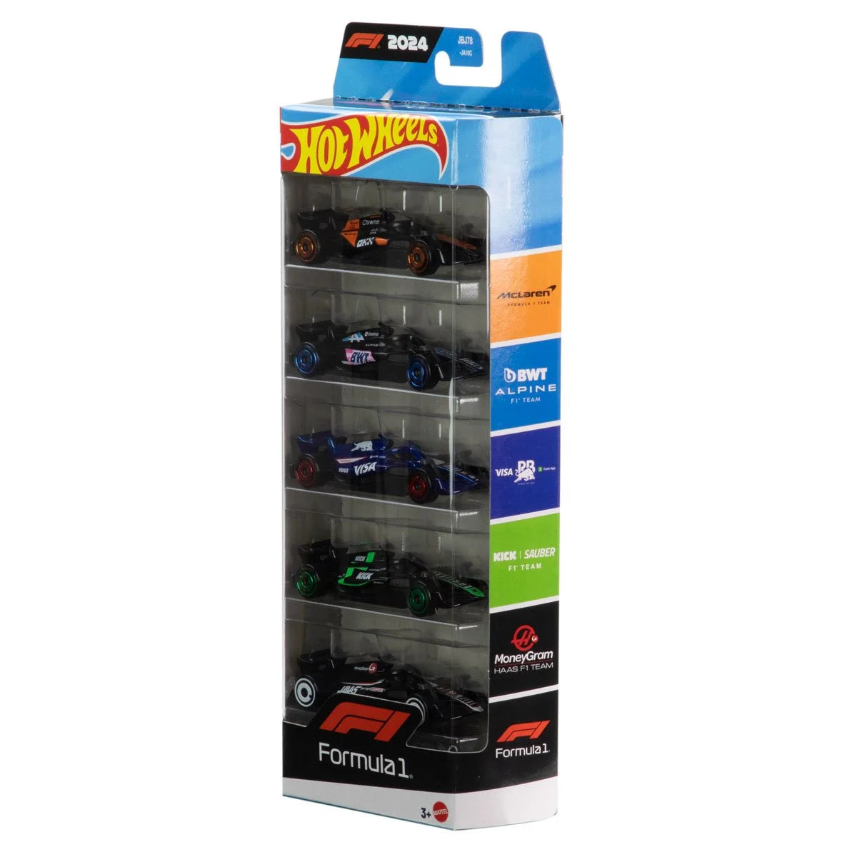 Hot Wheels Formula 1 Die-Cast Vehicles 5-Pack