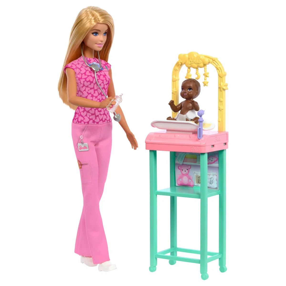 Barbie Baby Doctor Doll with Blonde Hair