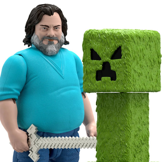 A Minecraft Movie Large Scale Action Figure Case of 2