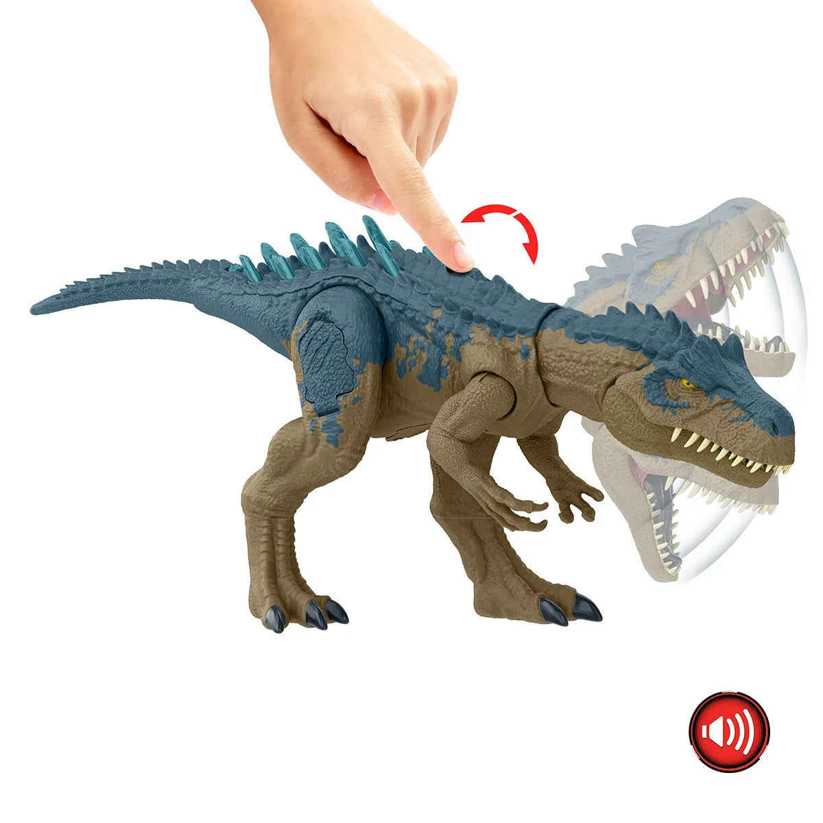 Jurassic World Ruthless Rampage Allosaurus Action Figure