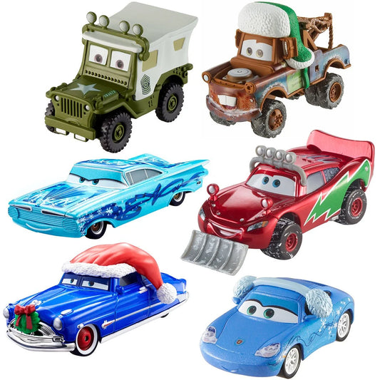 Disney Pixar Cars Wintertime Cruisers Die-Cast Metal Vehicle Case of 12