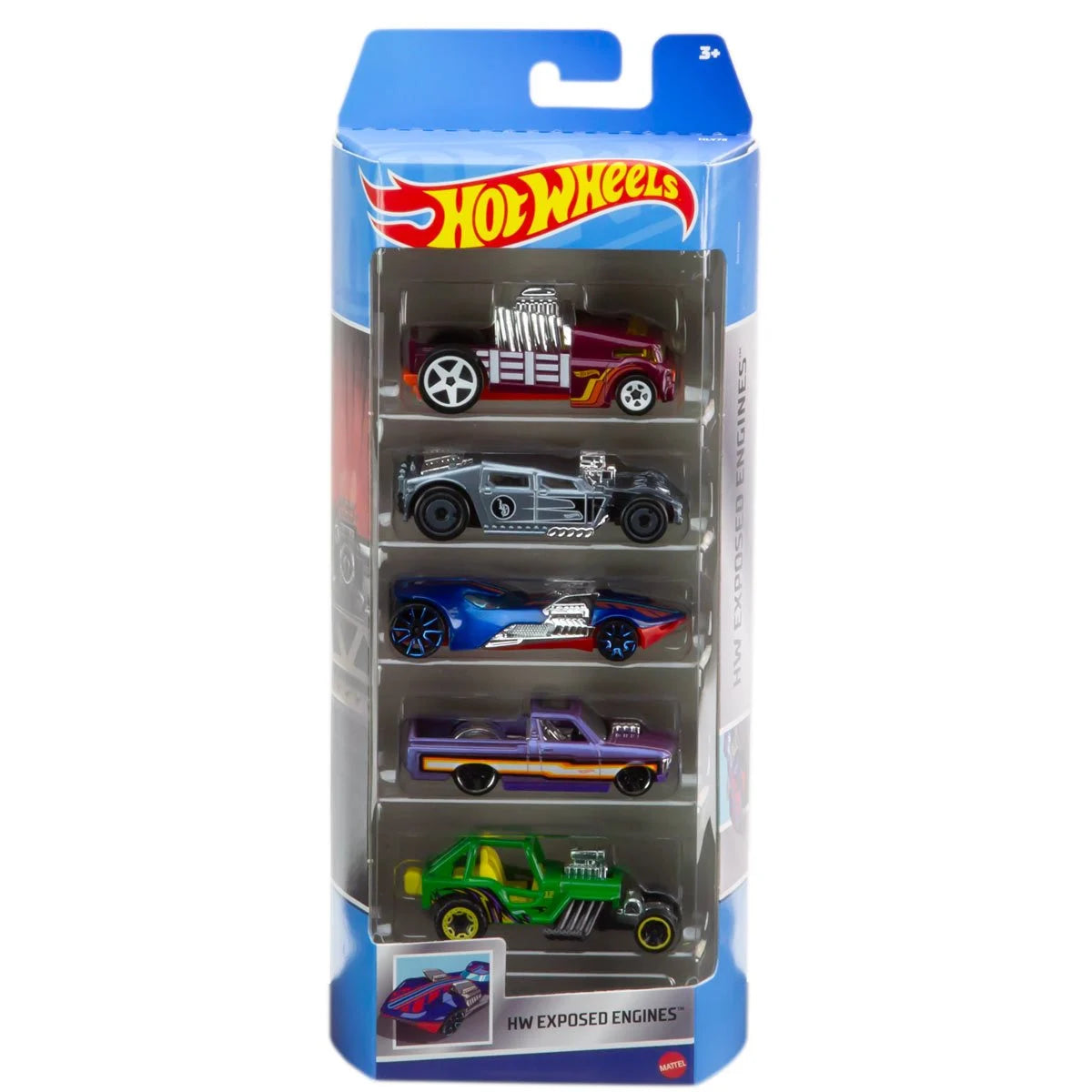 Hot Wheels 5-Car Pack Assortment Case