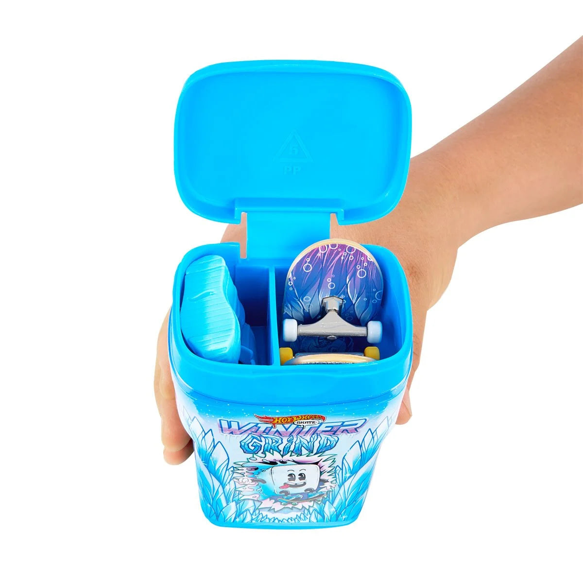 Hot Wheels Skate Fingerboard Flavor Stasher 2-Pack 2024 Mix 1 Case of 6