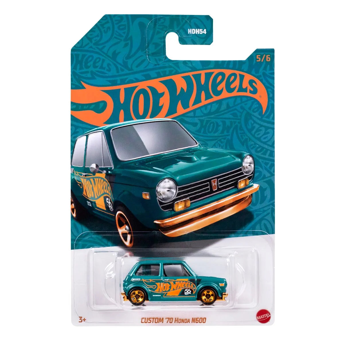 Hot Wheels 56th Anniversary Pearl and Chrome 2024 Mix 1 Vehicle Case of 24
