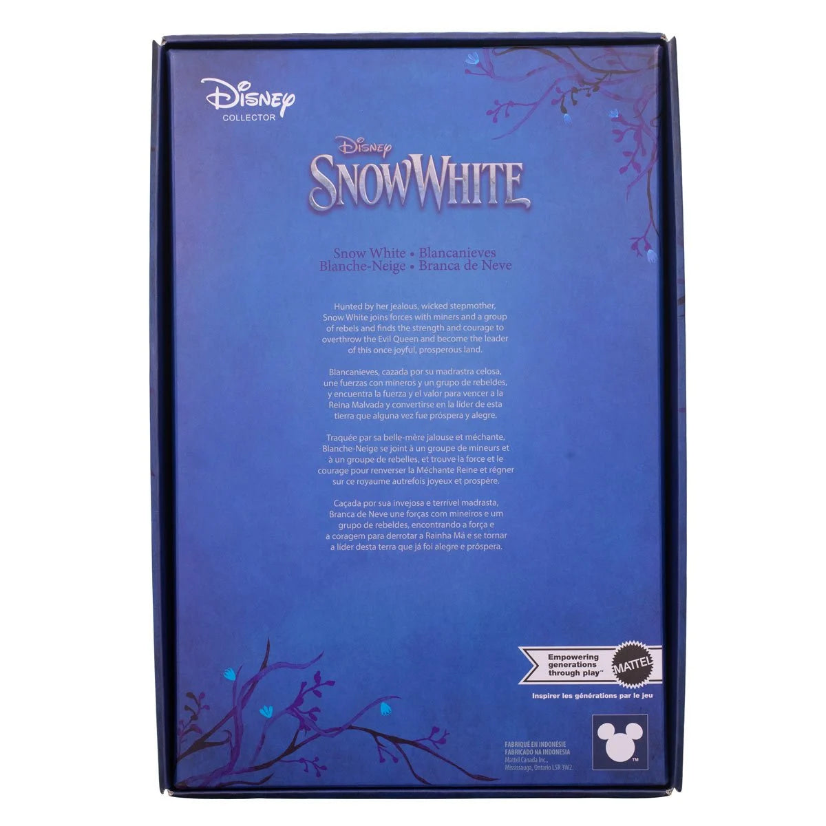 Disney Collector Snow White Collectible Fashion Doll Inspired by Disney Live Action Movie