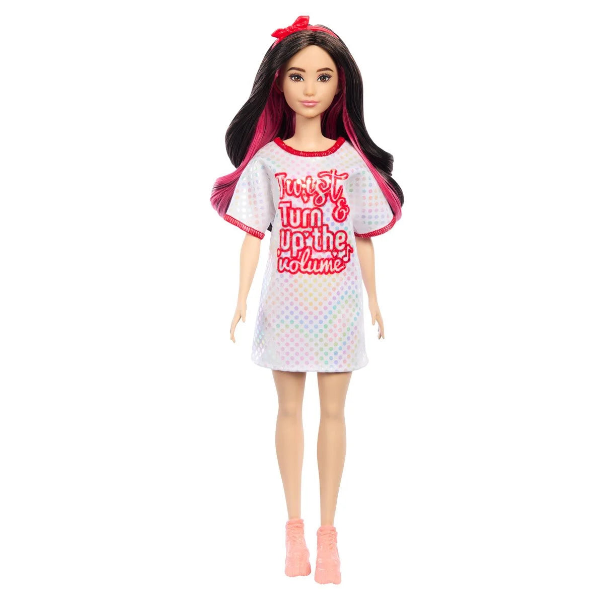 Barbie Fashionistas Doll #214 with Twist 'n' Turn Dress