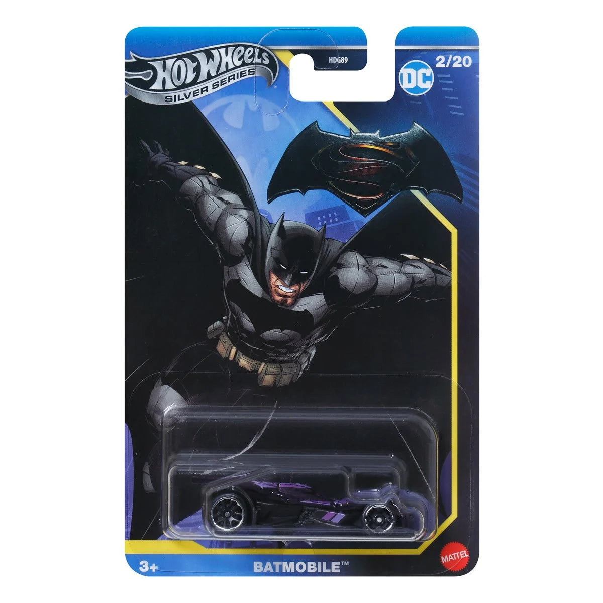 Hot Wheels Batman Themed 2025 Mix 1 Vehicle Case of 10
