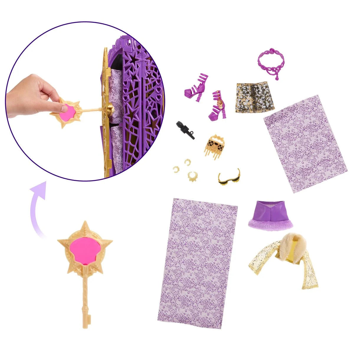 Monster High Skulltimate Secrets Hauntlywood Mysteries Clawdeen Doll