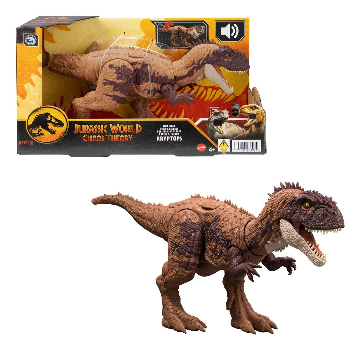 Jurassic World Wild Roar Kryptops Action Figure