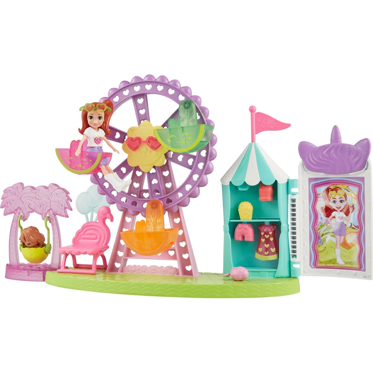 Polly Pocket Tropical Treats Carnival Playset