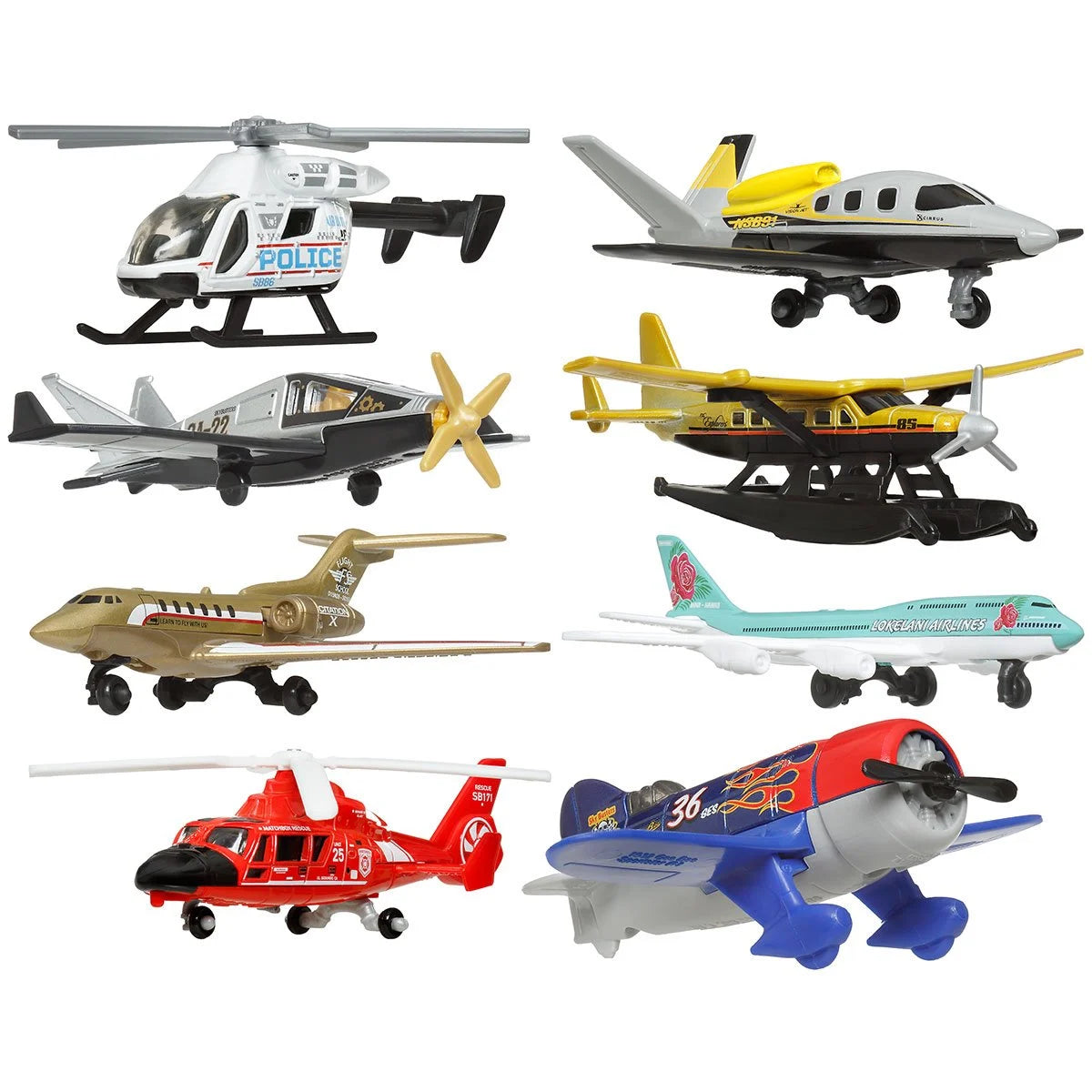 Matchbox Sky Busters 2025 Wave 1 Vehicles Case of 8