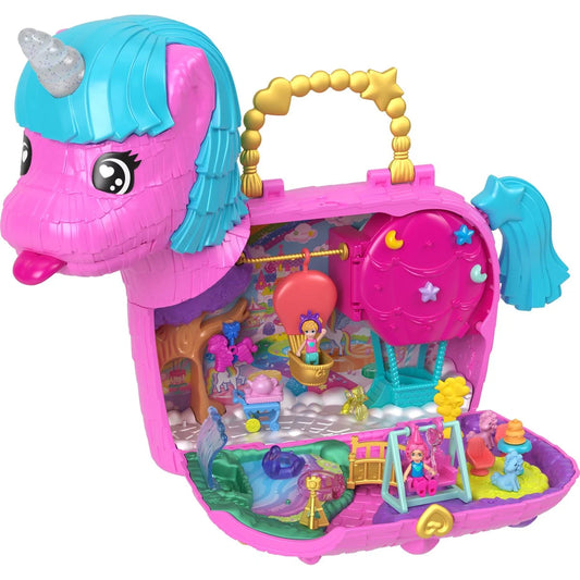 Polly Pocket Unicorn Partyland Playset