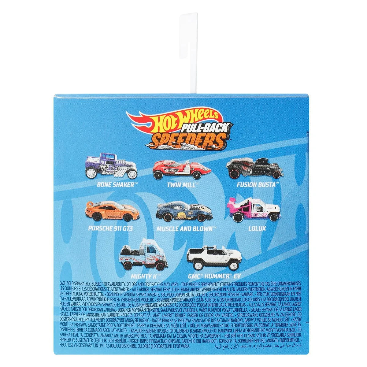 Hot Wheels Pull-Back Speeders 2024 Mix 3 Case of 12