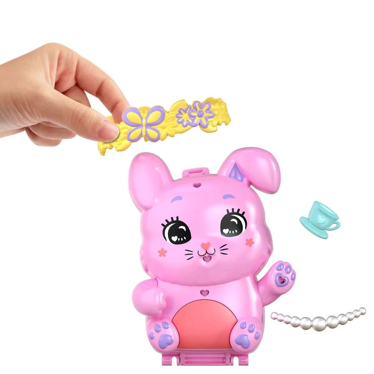 Polly Pocket Tea Party Bunny Compact Playset