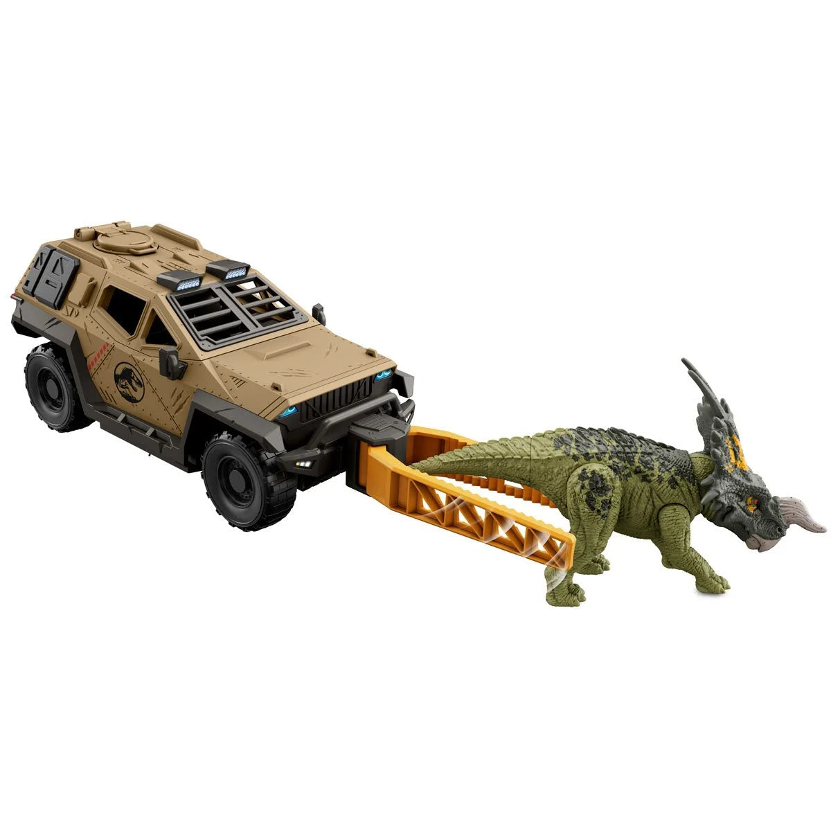 Jurassic World Mission Mayhem Truck and Dinosaur Playset