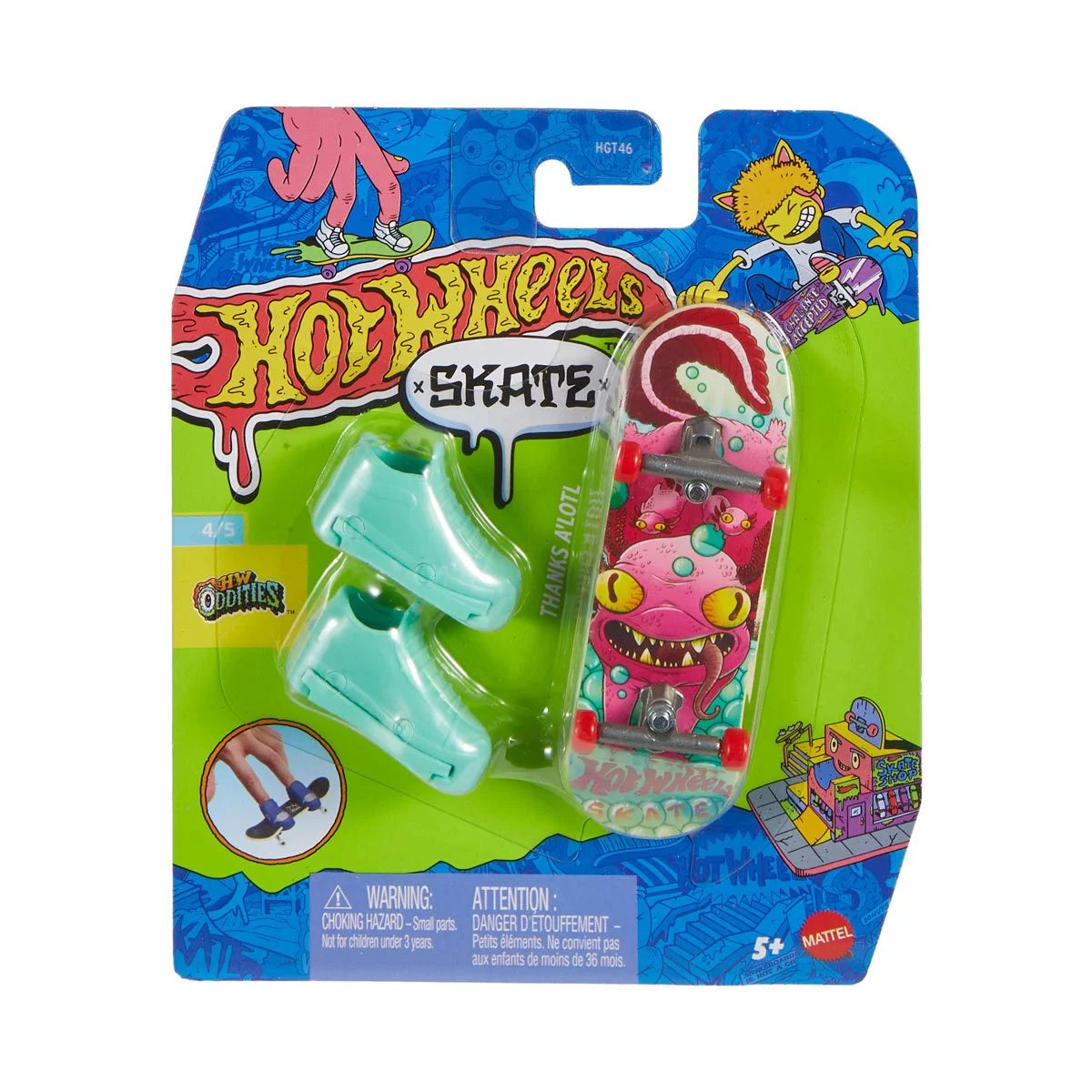 Hot Wheels Skate Fingerboard Singles 2025 Mix 4 Case of 16