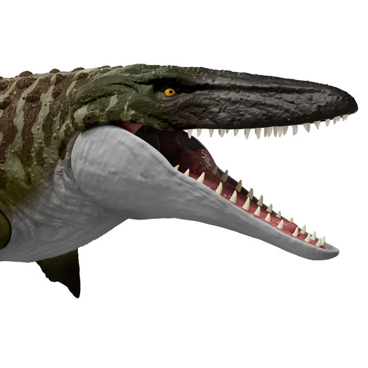 Jurassic World Rebirth Bite n Blast Mosasaurus Action Figure