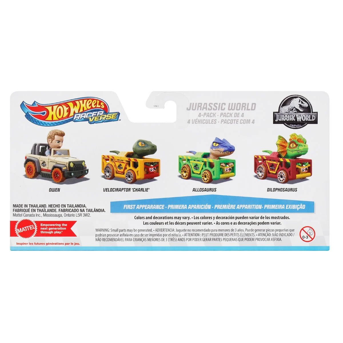 Hot Wheels RacerVerse 2024 Mix 1 Vehicle 4-Pack Case of 3