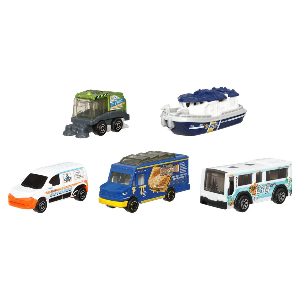 Matchbox Car Collection 5-Pack 2024 Mix 5 Vehicle Case of 12