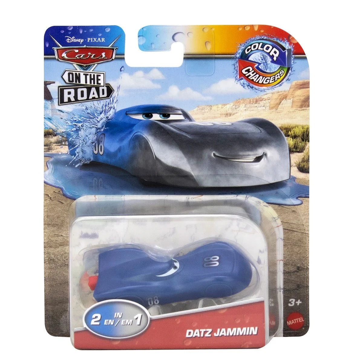 Cars Color Changers 1:55 Scale 2024 Mix 5 Case of 8