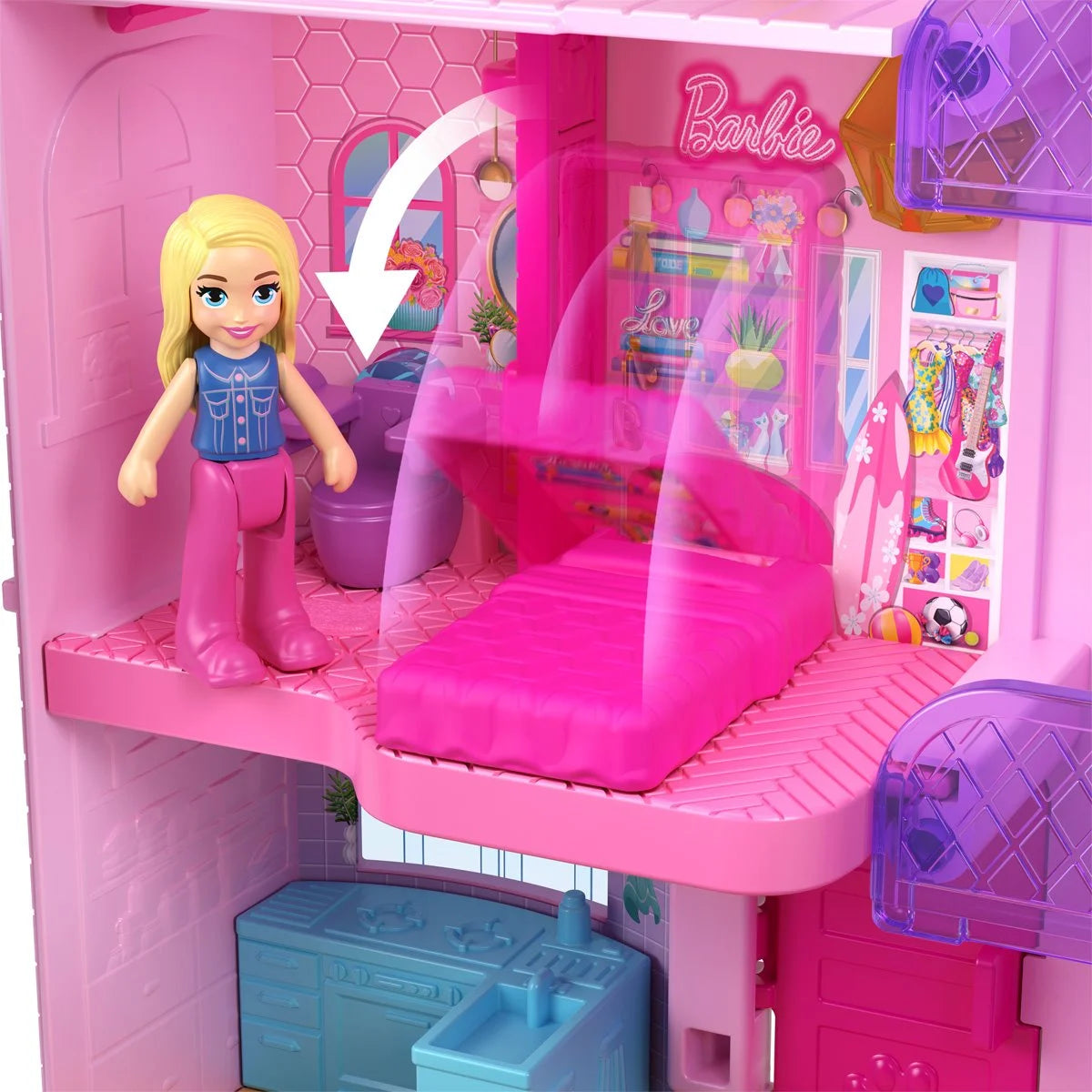 Barbie Polly Pocket Compact Playset