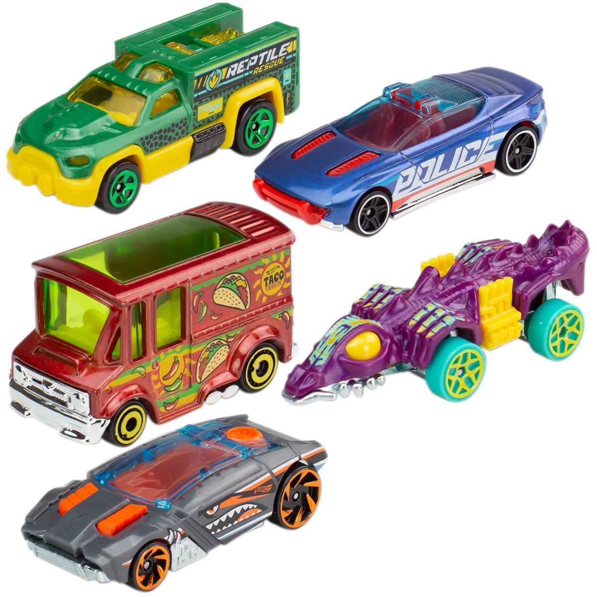 Hot Wheels 5-Car Pack Assortment Case