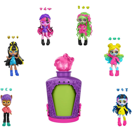 Monster High Potions Fright Size Mini Doll Mix 3 Case of 6