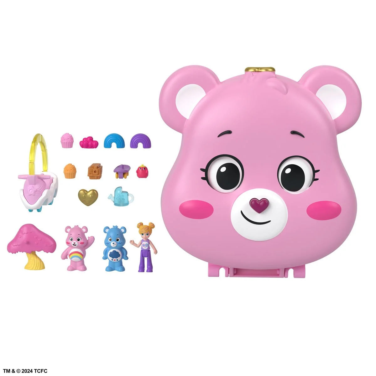 Polly Pocket Care Bears Compact Playset