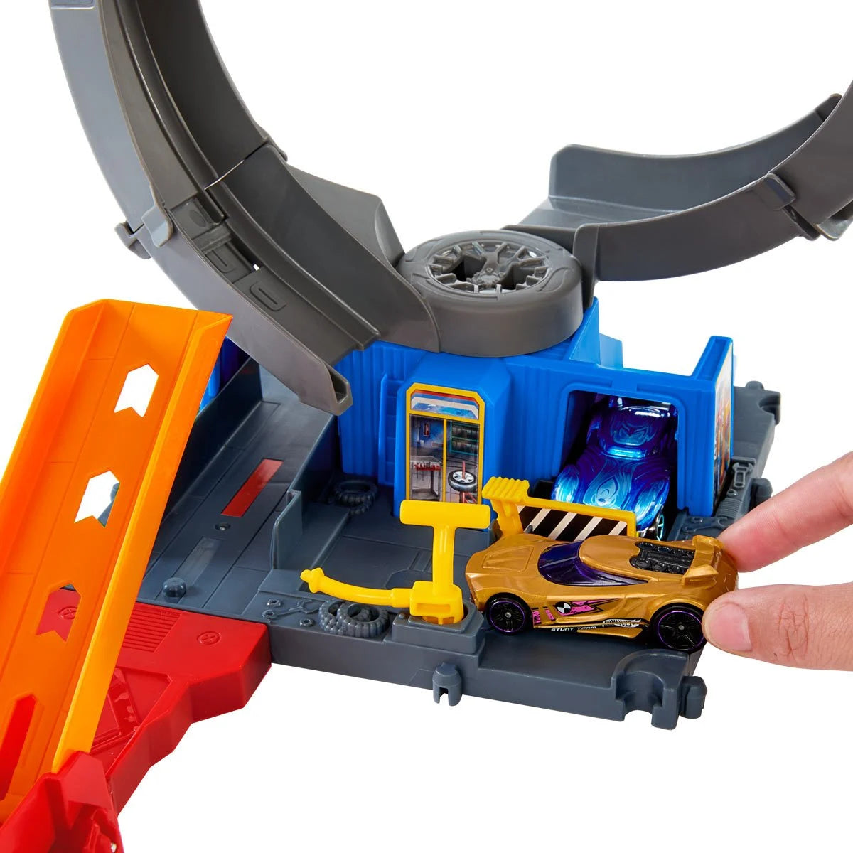 Hot Wheels Bat Loop Attack Track Set