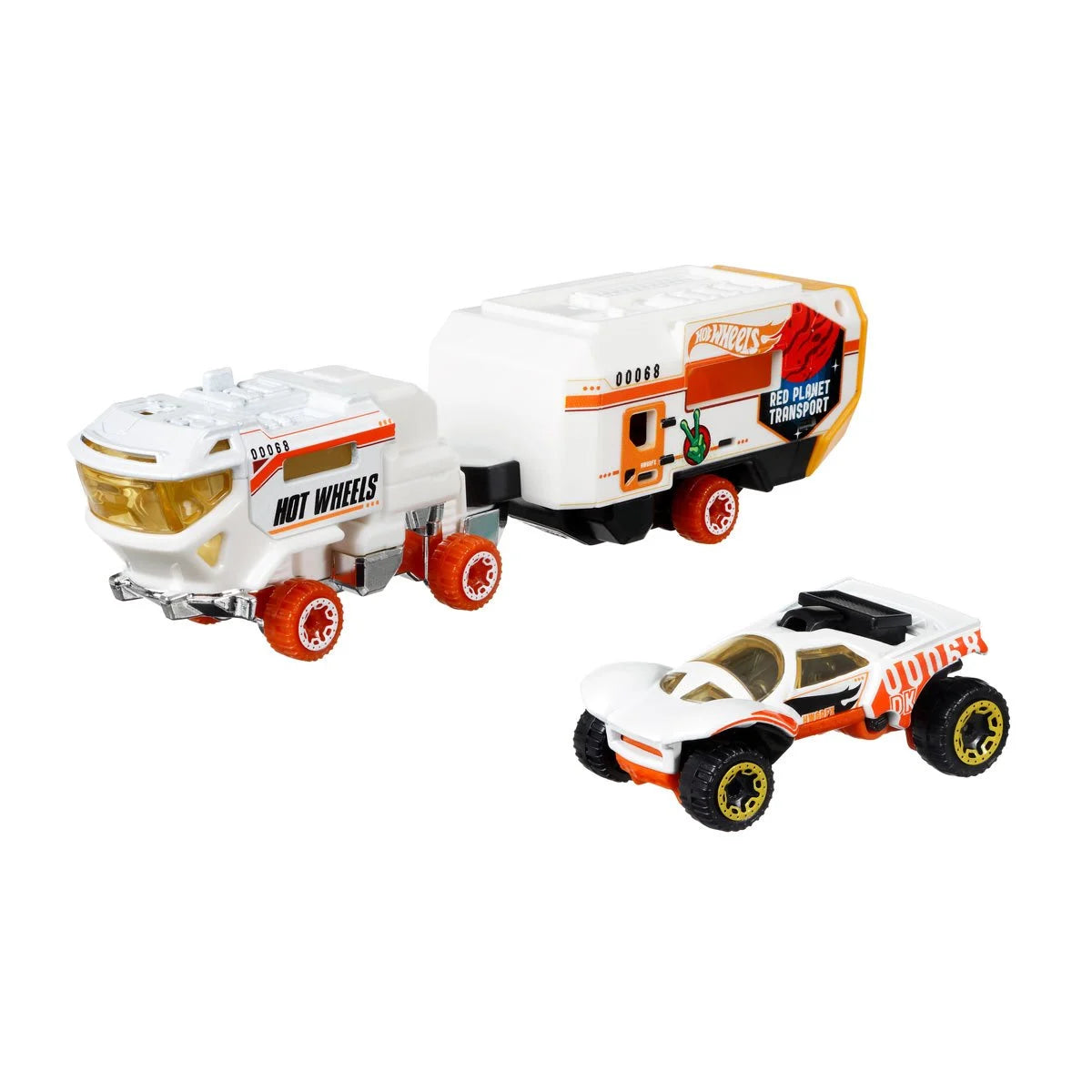 Hot Wheels Super Hauling Rig and Car 2025 Mix 2 Case of 6