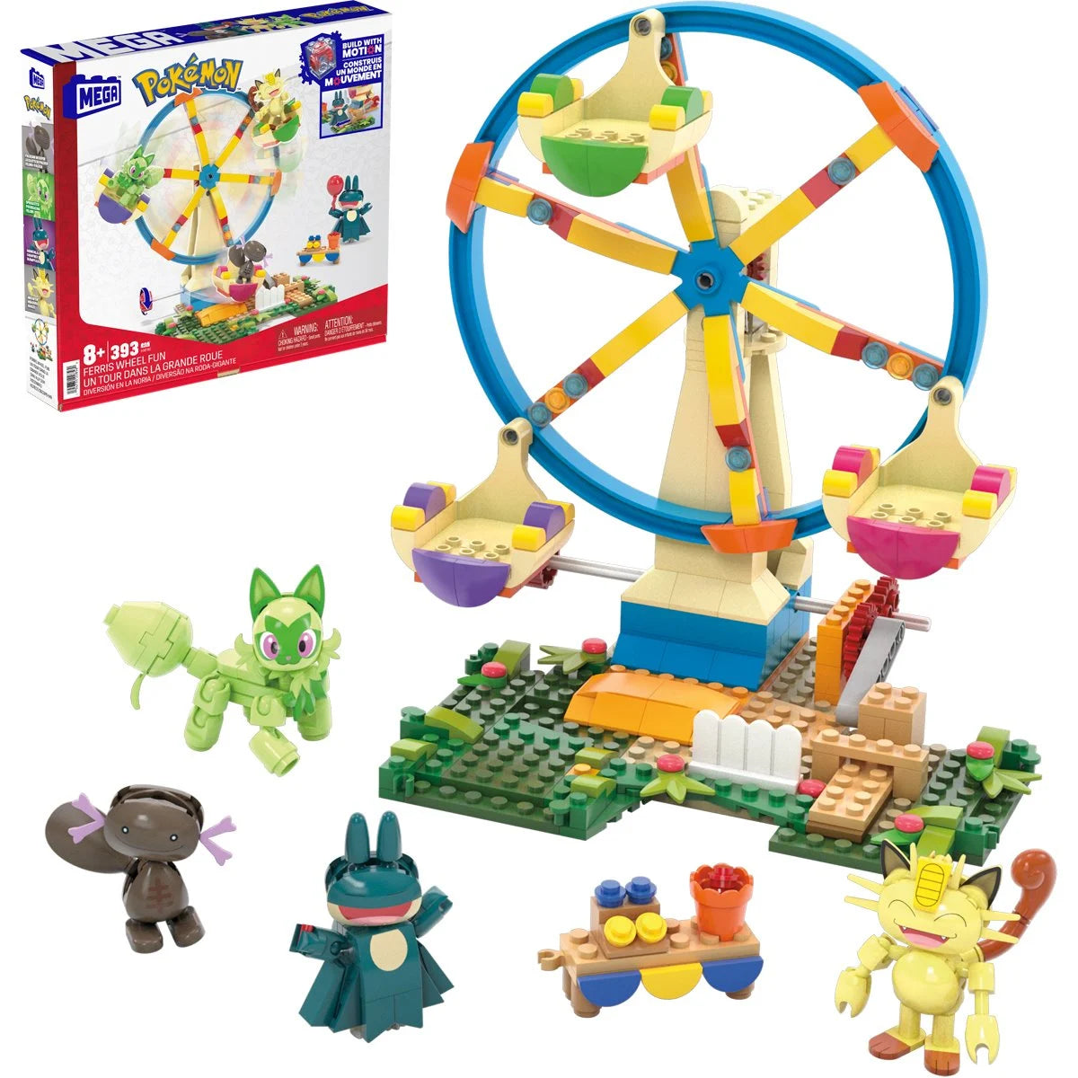 Pokemon Mega Ferris Wheel Fun