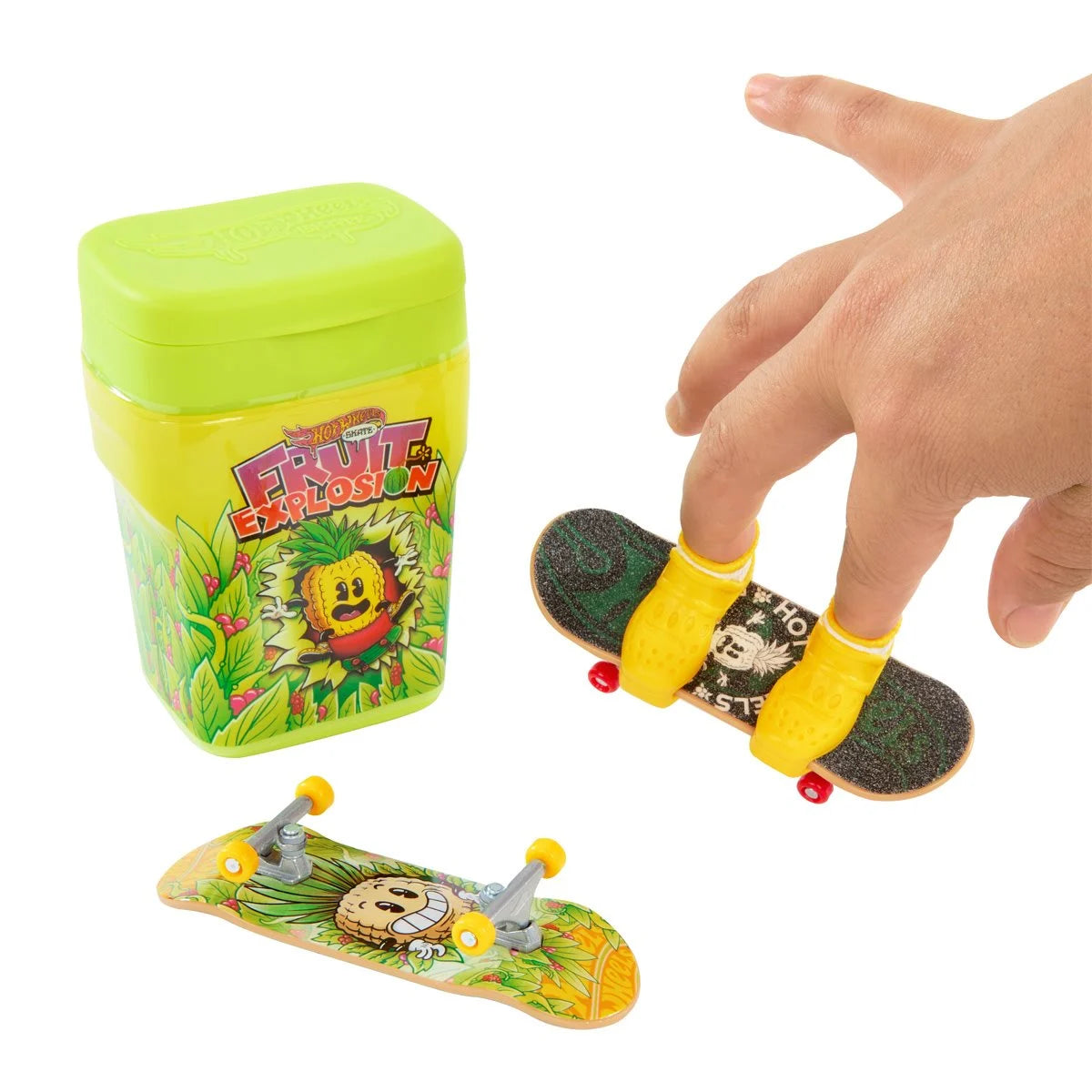 Hot Wheels Skate Fingerboard Flavor Stasher 2-Pack 2024 Mix 1 Case of 6