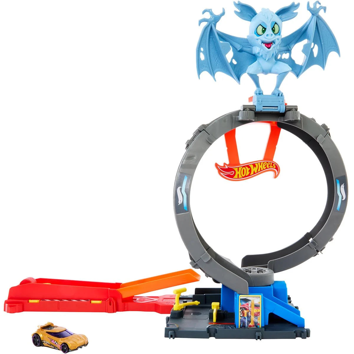 Hot Wheels Bat Loop Attack Track Set
