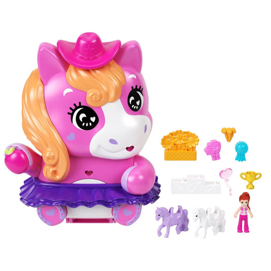 Polly Pocket Pony Rodeo Compact Playset