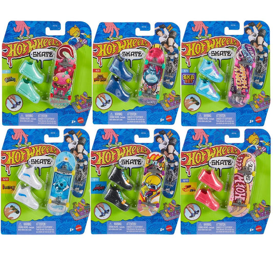 Hot Wheels Skate Fingerboard Singles 2025 Mix 4 Case of 16