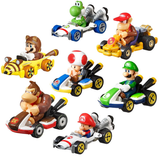 Mario Kart Hot Wheels 2025 Mix 2 Vehicle Case of 8